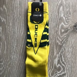 Oregon duck stance socks